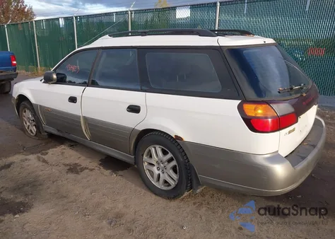 2000 Subaru Outback z USA, uszkodzony, nr VIN 4S3BH665XY7617724